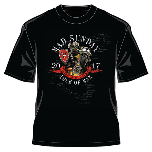 2017 Official Isle Of Man TT Races Mad Sunday T'Shirt - 17Ats12