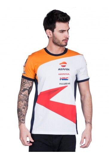 Official Repsol Honda Team White T Shirt - 17 38504
