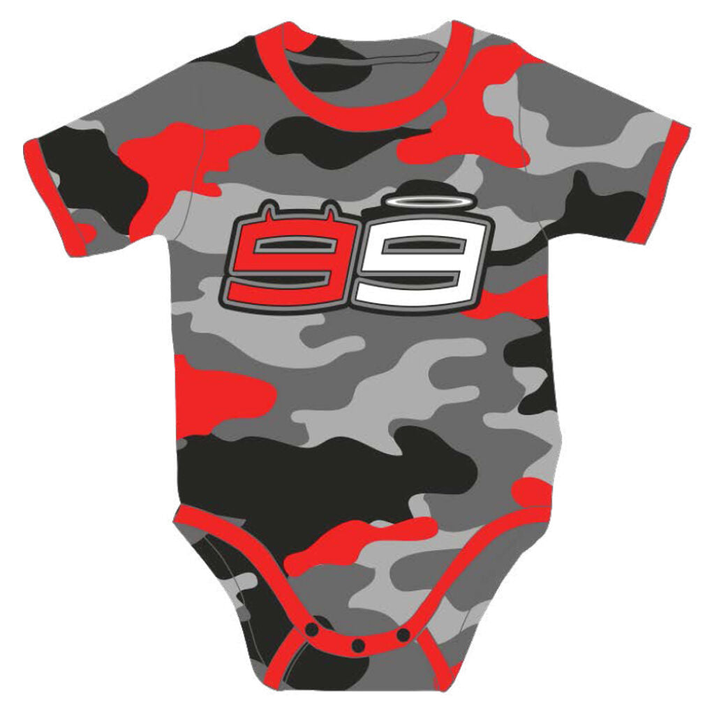 Official Jorge Lorenzo Camo Baby Romper - 16 81202