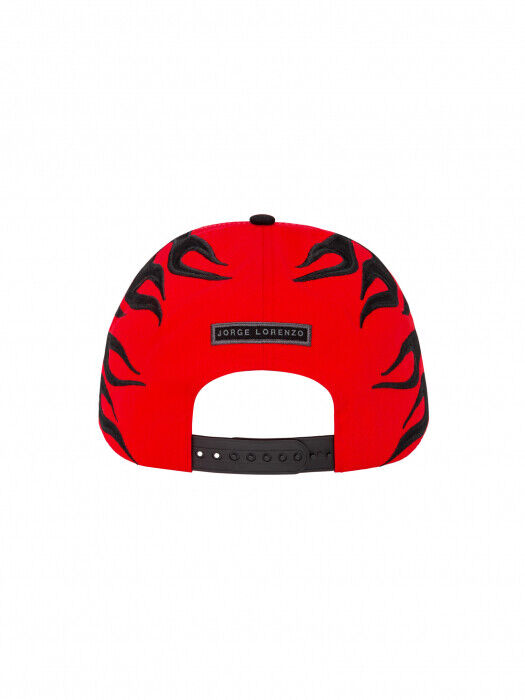Official Jorge Lorenzo Red Flames Baseball Cap - 19 41202