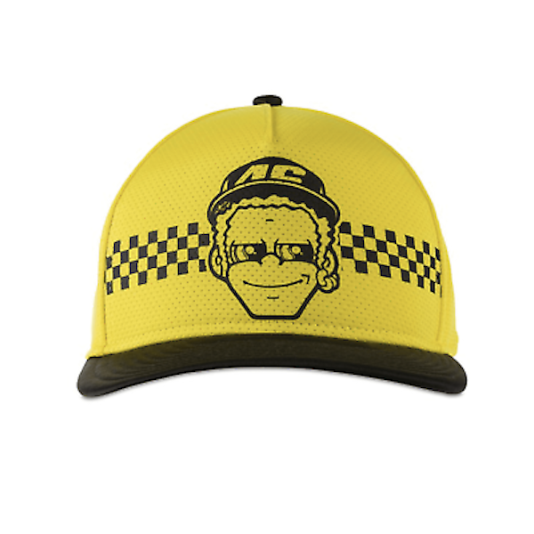 VR46 Valentino Rossi Official Dottorino Yellow Cap - Vrmca 391724