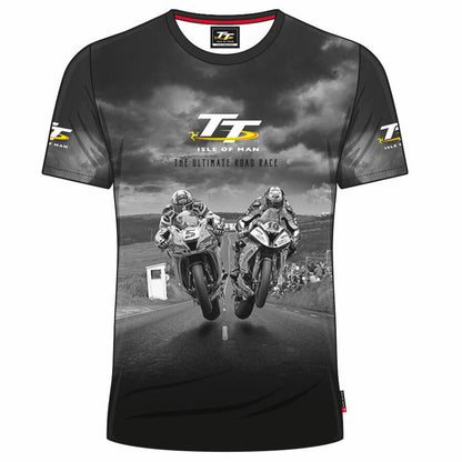 Official Isle Of Man TT Races All Over Print T'shirt - 19Aop3