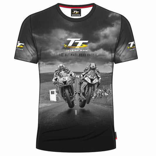 Official Isle Of Man TT Races All Over Print T'shirt - 19Aop3