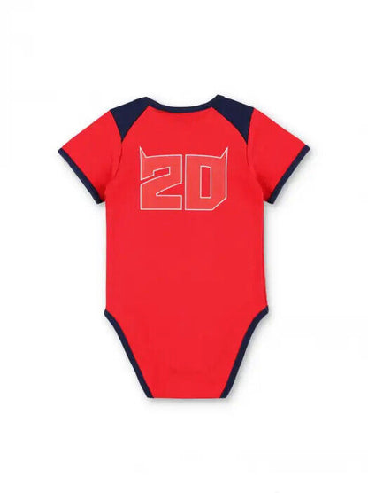 Fabio Quartararo Official Red Baby Romper 20 Diablo - 23 83802
