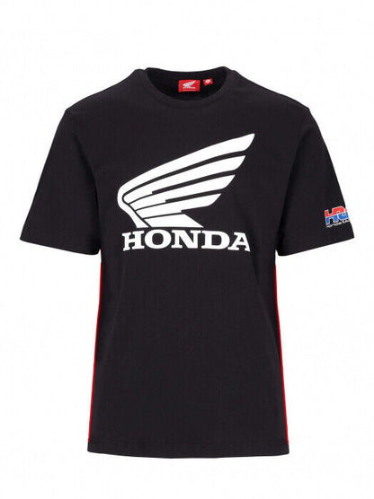 Official HRC Racing Wing Black T Shirt - 22 38002