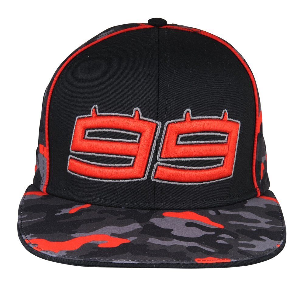 Official Jorge Lorenzo 99 Camo Truckers Flat Cap - 17 41205