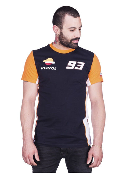 Official Marc Marquez 93 Blue Repsol Honda T'Shirt - 17 38502