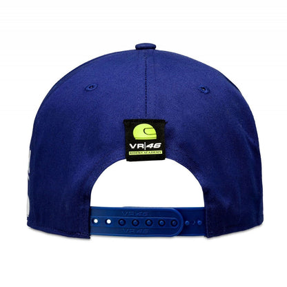 Official Valentino Rossi VR46 Master Camp Flat Peak Cap - Yrmca 376709