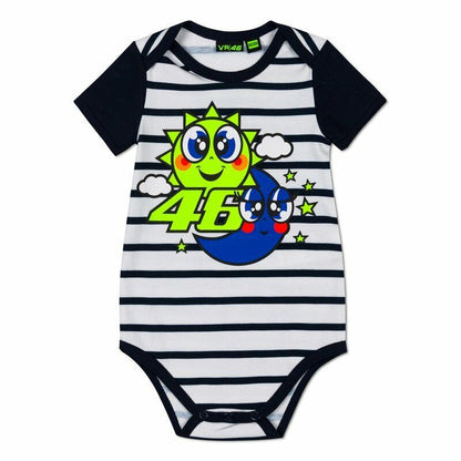 VR46 Official Valentino Rossi Sun & Moon Baby Body - Vrkoa 394103