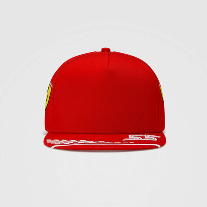 Scuderia Ferrari Carlos Sainz Kids Flat Brim Cap - 023627 01