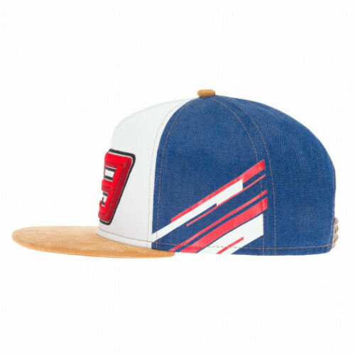 Marc Marquez Official Mm93 Austin Gp Flat Peak Adjustable Cap - 19 43020