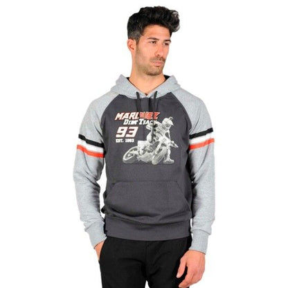 Official Mm93 Marc Marquez Flat Track Hoodie Fleece - 16 23035