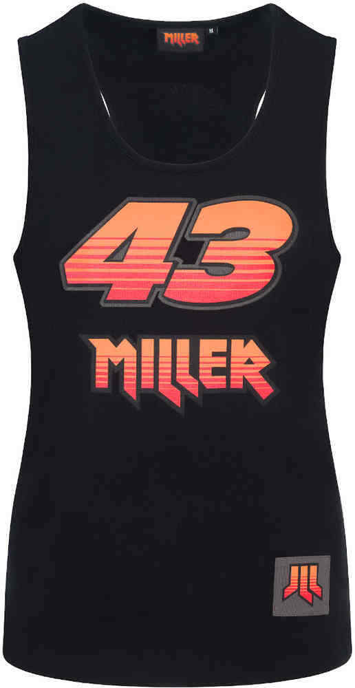 Jack Miller Official 43 Black Woman's Tank Top - 20 34309