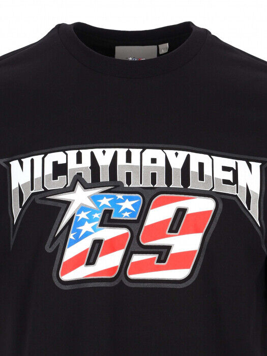 Official Nicky Hayden American Flag T-Shirt - 22 34001