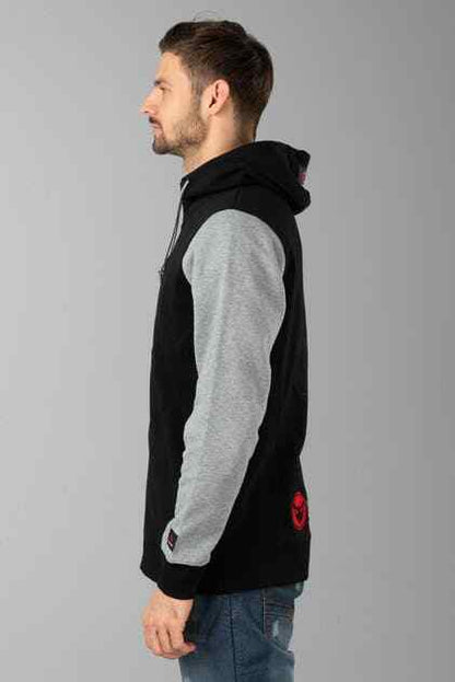 24MX Black & Grey Hoodie - 24MX Hoodie2