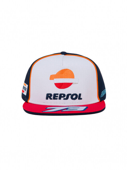 Official Alex Marquez 73 Dual Repsol Honda Flat Peak Cap - 20 48507