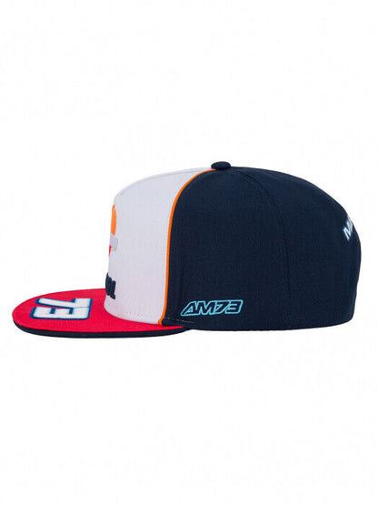 Official Alex Marquez 73 Dual Repsol Honda Flat Peak Cap - 20 48507