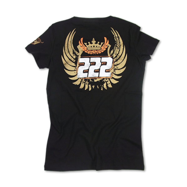 New Official Tony Cairoli 222 Woman's Black T-Shirt - 3224 04