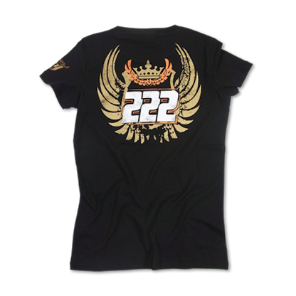 New Official Tony Cairoli 222 Woman's Black T-Shirt - 3224 04