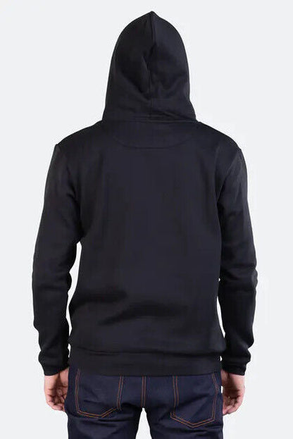 24MX Black Boxed Pull Over Hoodie -