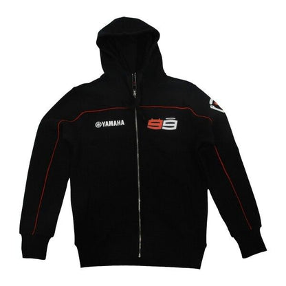 New Official Jorge Lorenzo Black Yamaha Mans Hoodie - 13 21203