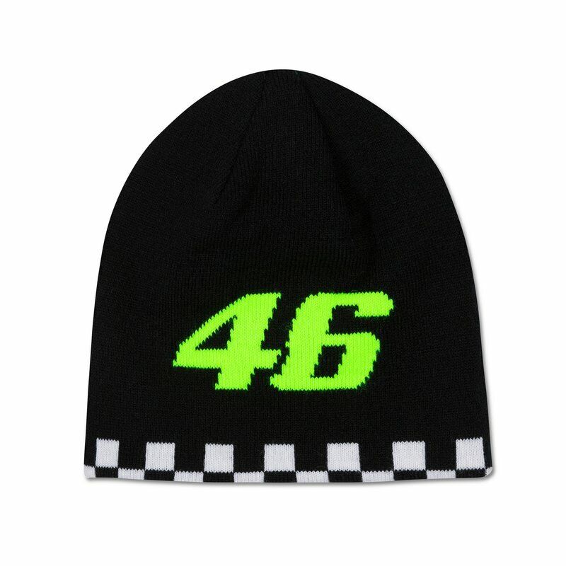 Official Valentino Rossi VR46 Kids Double Sided Doctor Beanie - Vrkbe 393603