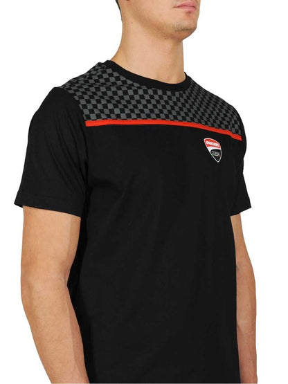 New Official Ducati Corse Black T'Shirt - 15 36003