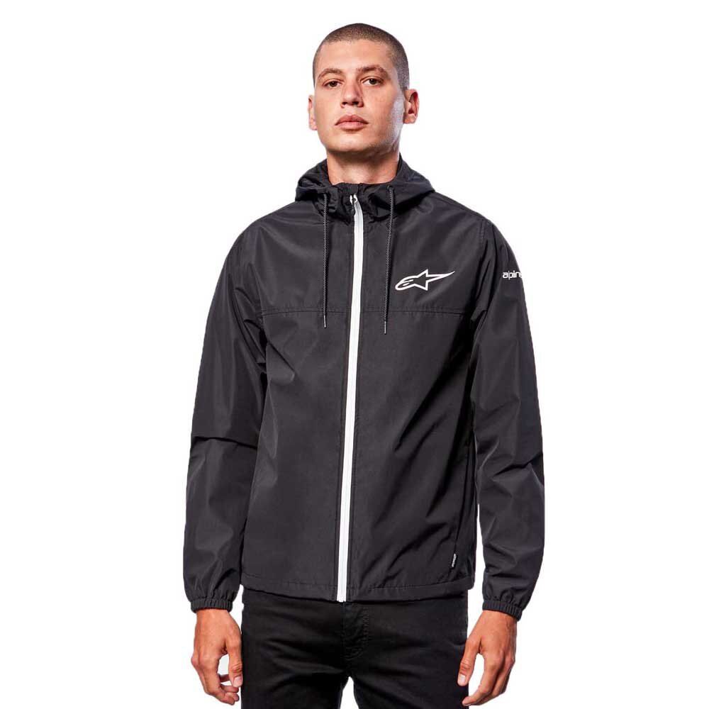 Alpinestar Treq Black Windbreaker Light Jacket - 1232 11020