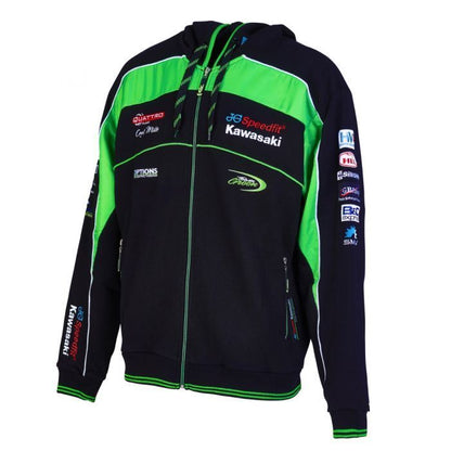 Official JG Speedfit Kawasaki Team Hoodie - 18JGk-Ah1