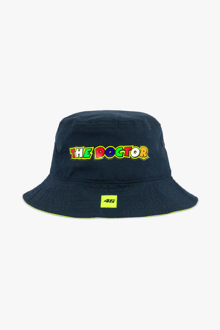 Official Valentino Rossi VR46 Kids Blue Bucket Cap - Vrkfh 432202