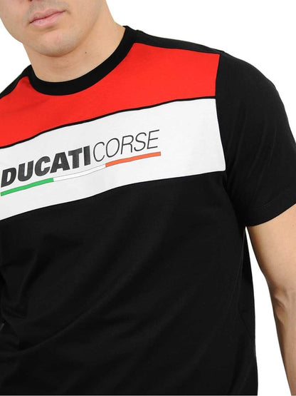 Official Ducati Corse Black T'Shirt - 16 36006