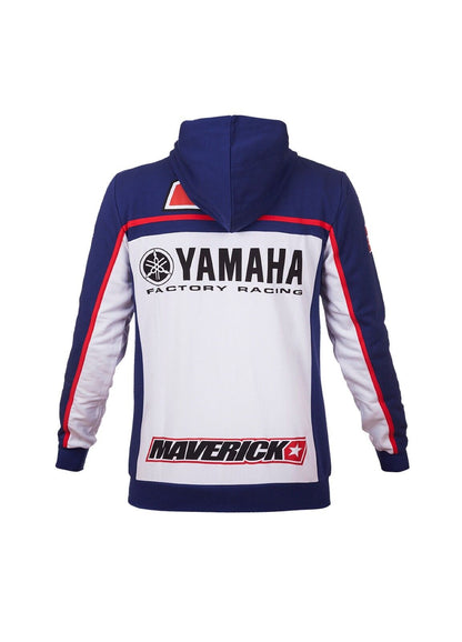 Official Maverick Vinales Dual Yamaha Hoodie Fleece - Yvmfl 276103