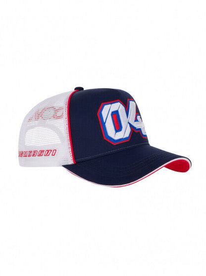 Official Andrea Dovizioso Desmo Dovi 04 Truckers Cap - 20 42201