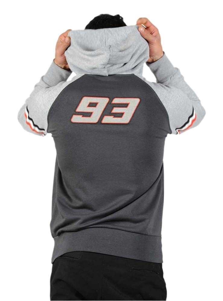 Official Mm93 Marc Marquez Flat Track Hoodie Fleece - 16 23035