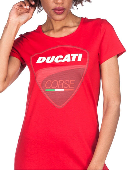 Official Ducati Corse Womans T'shirt - 17 36009