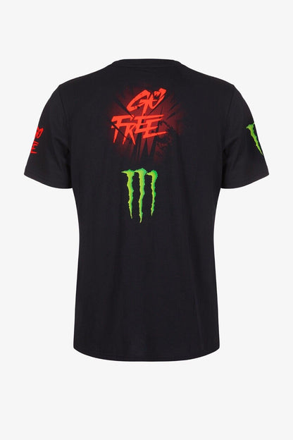 Official Francesco Bagnaia Dual Monster T Shirt - Mbmts 476504