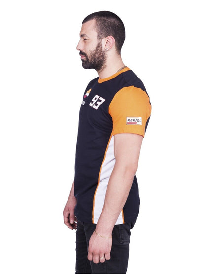 Official Marc Marquez 93 Blue Repsol Honda T'Shirt - 17 38502