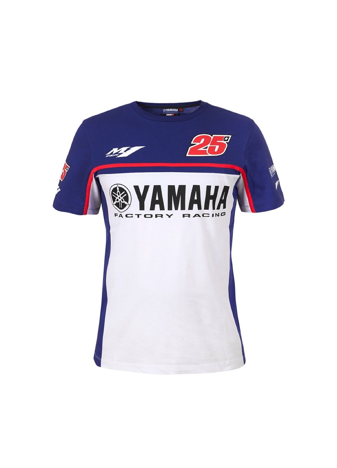 Official Maverick Vinales Dual Yamaha T'Shirt - Yvmts 276003