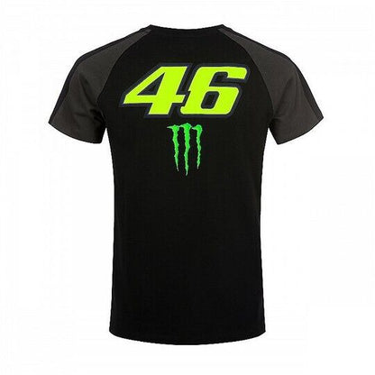 VR46 Official Valentino Rossi Monster T-Shirt Black - Momts 358804