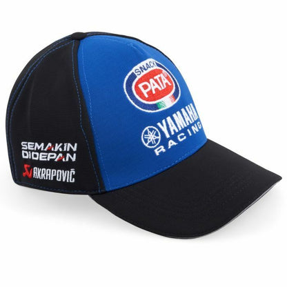 Official Yamaha Pata Racing Team Kid's Baseball Cap - 19YamWSBK Kbbc C/P