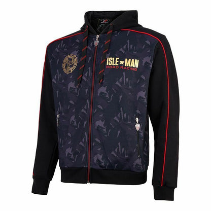Isle Of Man Road Races Camo Full Zip Hoodie - 19Iom-Ah-Camo