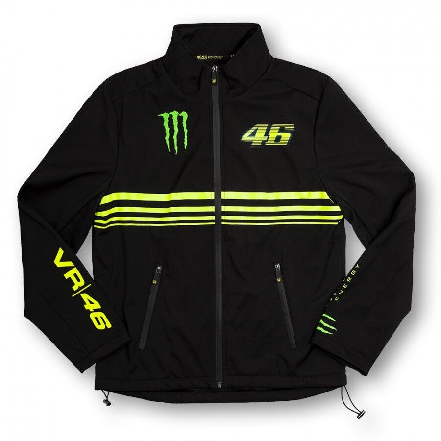 New Official Valentino Rossi VR46 Monster Soft Shell Jacket - Momjk 148104