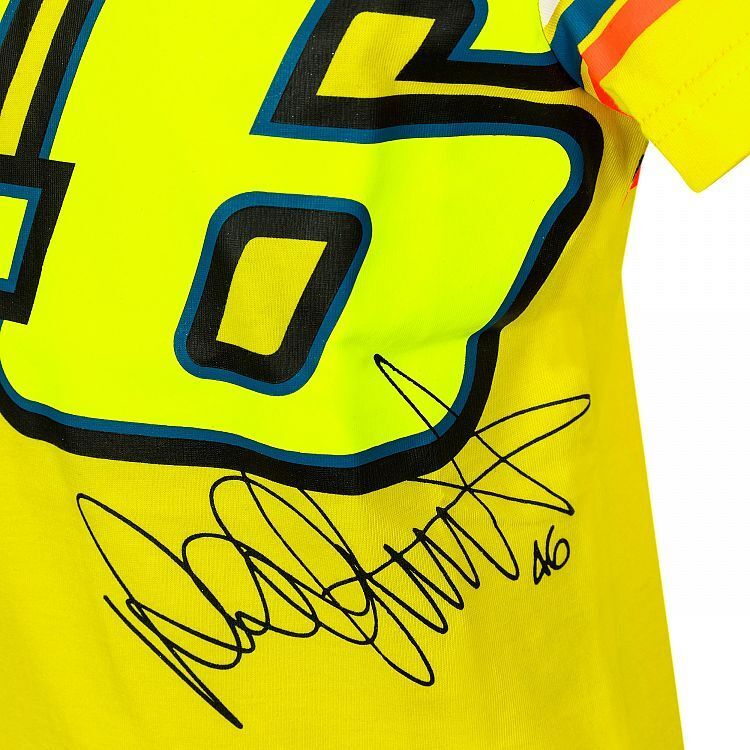 VR46 Official Valentino Rossi Kids Stripes T'Shirt - Vrkts 307901
