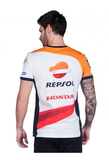 Official Repsol Honda Team White T Shirt - 17 38504