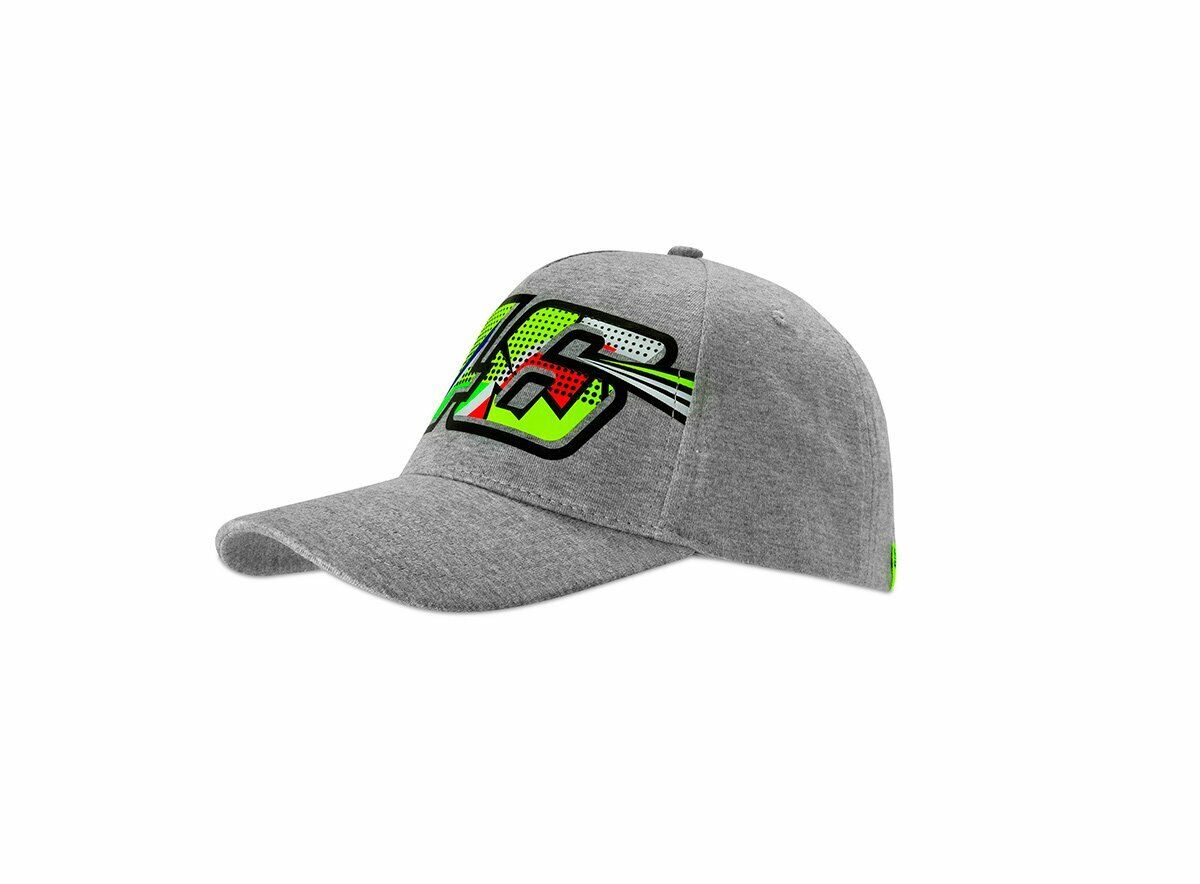 VR46 Official Valentino Rossi Ladie's Grey Cap - Vrwca 352105