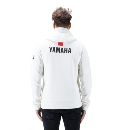 Official Yamaha Racing Heritage Zipped Hoodie - B23-Rh122-W6
