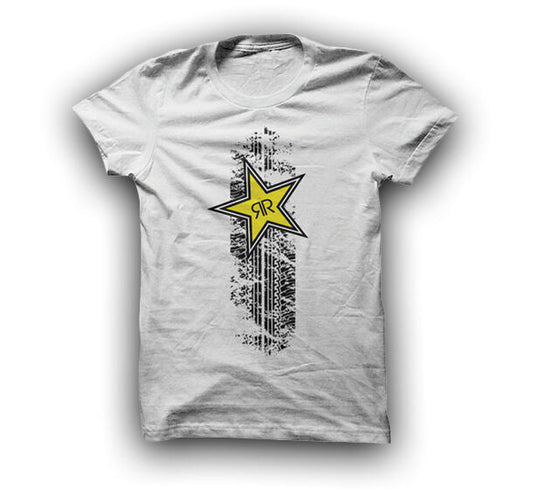 New Rockstar Official Jorge Lorenzo White T-Shirt - Jlrsmts 2011/2W