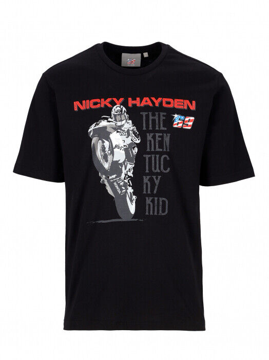 Official Nicky Hayden "The Kentucky Kid " Adults T-Shirt - 22 34002
