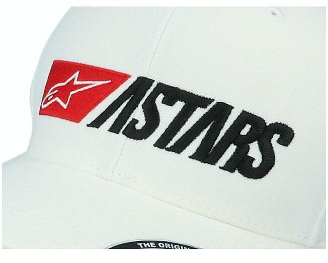 Alpinestar Indulgent Flexifit White Baseball Cap - 1139 81520