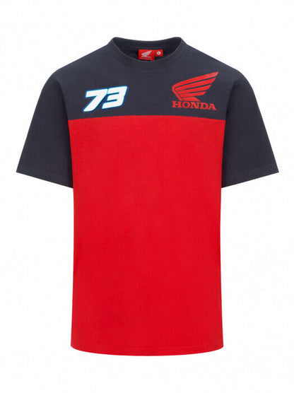 New Official Alex Marquez Dual Honda T Shirt - 20 38012
